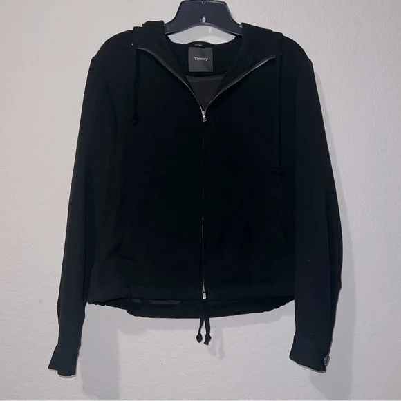 Theory | Jackets & Coats | Theory Black Modern Admiral Crepe